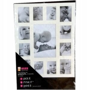 Foto ramka kartonowa Kodak, na 13 zdjęć, 12x8 cm i 5x4 cm.