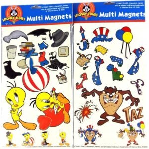 Magnesy na lodówkę „Ptaszek Tweety”, zestaw 20 szt., naklejki.