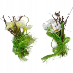 Wielkanocny Bukiecik 14 cm - Naturalna Ozdoba Wiosenna