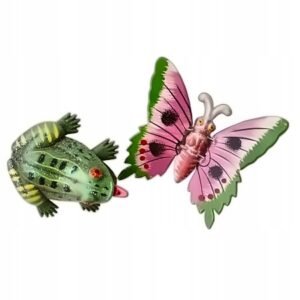 Magnes na lodówkę 7,5 cm - Zwierzęta: Motyl lub Żaba
