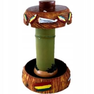 Popielniczka poliston Rasta Collection, 22x13 cm.