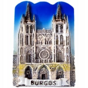 Magnes ceramiczny „Katedra Św. Marii w Burgos”, 1 szt.
