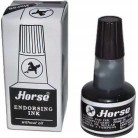 Intensywny Tusz Czarny do Pieczątek 30ml - Perfekcyjna Jakość!